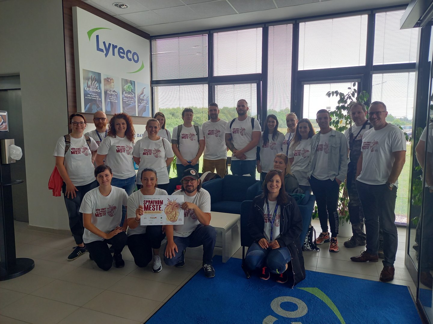 Lyreco Central Europe employees
