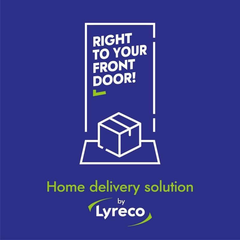 home delivery by Lyreco