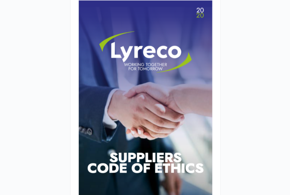 Code of Ethics suppliers