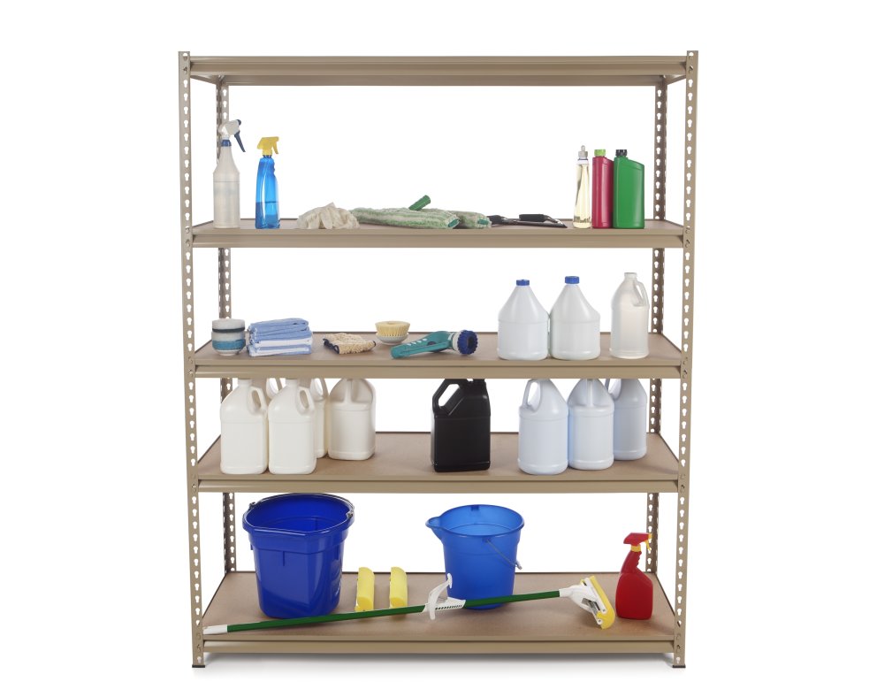 cleaning products storage
