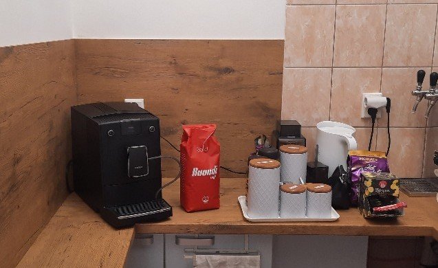 voda coffee corner installation