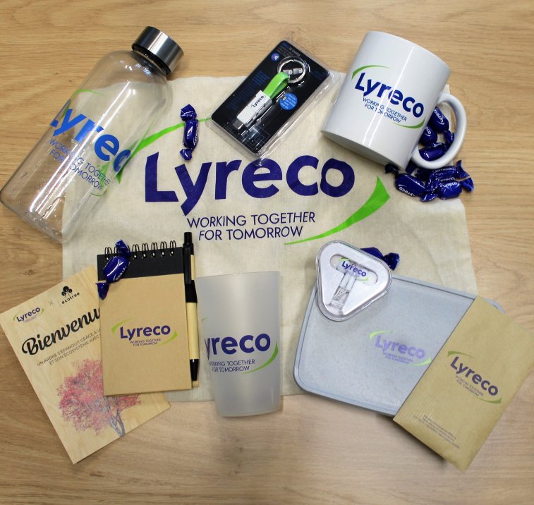 Welcome pack Lyreco