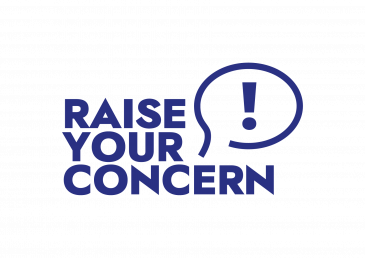 Logo unserer Raise-Your-Concern-Initiative