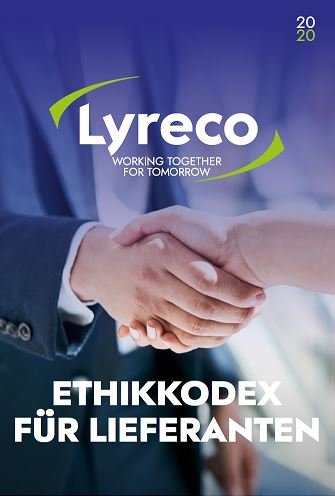 Cover des Ethikkodex für Lieferanten
