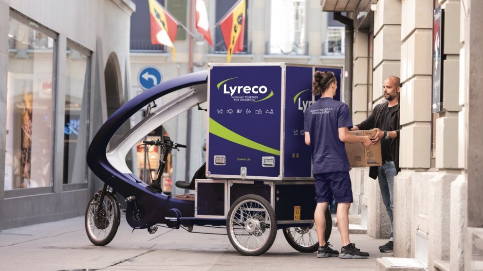 lyreco bike delivery