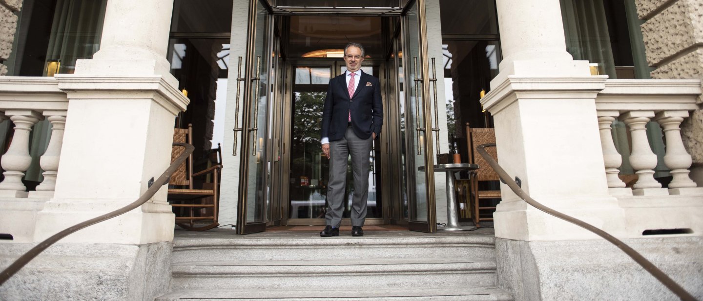 Jan E. Brucker ist Managing Director der Swiss Deluxe Hotels