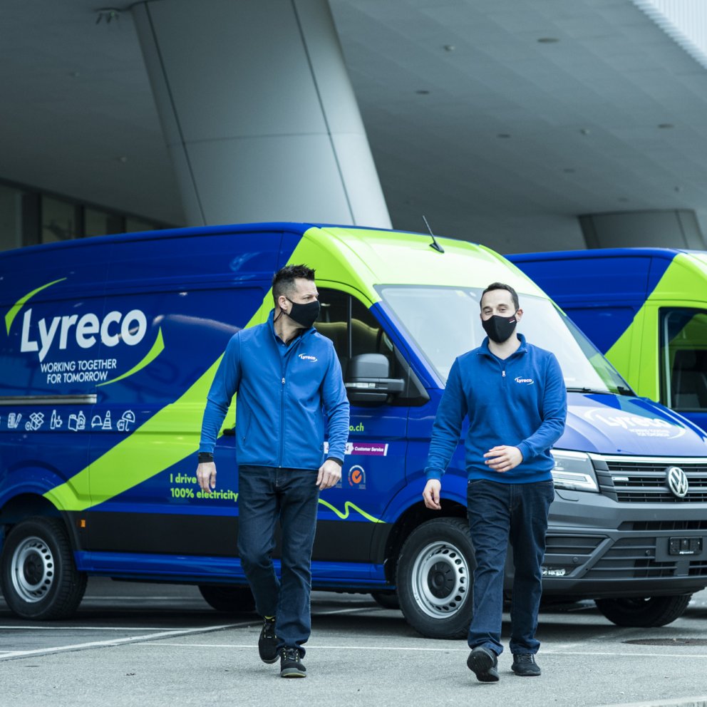 Lyreco Switzerland AG setzt auf emissionsarme Auslieferung mit dem E-Van