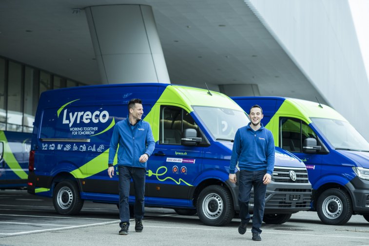 Lyreco liefert seit Januar 2021 in der Stadt St.Gallen und Basel ausschliesslich elektronisch.
